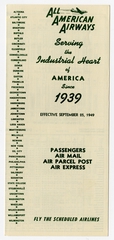 Image: timetable: All American Airways