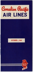 Image: timetable: Canadian Pacific Air Lines