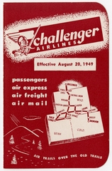 Image: timetable: Challenger Airlines