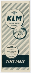 Image: timetable: KLM (Royal Dutch Airlines)