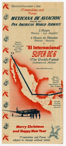Timetable: Mexicana de Aviacion