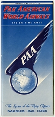 Image: timetable: Pan American World Airways