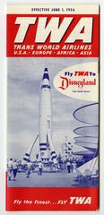 Image: timetable: Trans World Airlines (TWA)