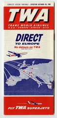 Image: timetable: Trans World Airlines (TWA)