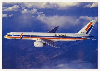 Image: postcard: Air Holland, Boeing 757-200