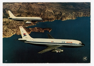 Image: postcard: Air Inter