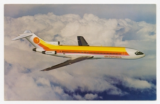 Image: postcard: Air Jamaica, Boeing 727-200