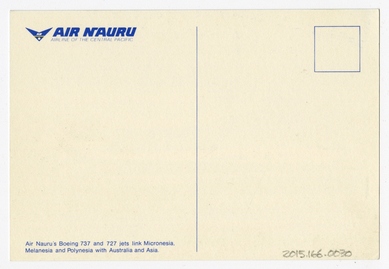 Image: postcard: Air Nauru, Boeing 727-100