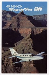 Image: postcard: Air Nevada, Cessna 402