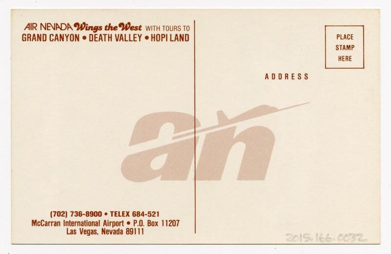 Image: postcard: Air Nevada, Cessna 402