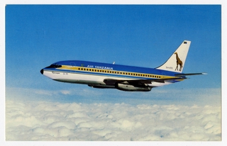 Image: postcard: Air Tanzania, Boeing 737-200