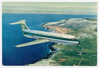 Image: postcard: Aer Lingus, BAC One-Eleven