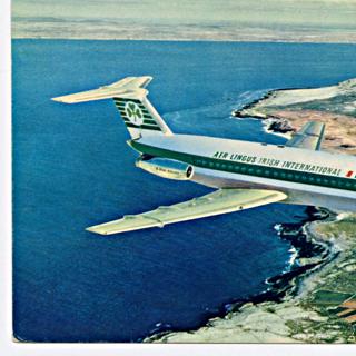 Image #1: postcard: Aer Lingus, BAC One-Eleven