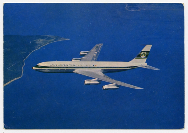 Postcard: Aer Lingus, Boeing 707