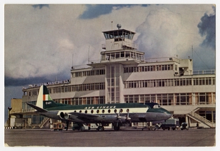 Image: postcard: Aer Lingus, Vickers Viscount
