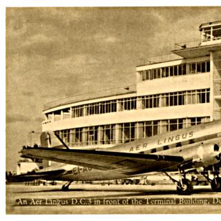 Image #1: postcard: Aer Lingus, Douglas DC-3