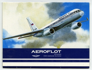 postcard set: Aeroflot Soviet Airlines