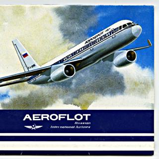 Image #1: postcard set: Aeroflot Soviet Airlines