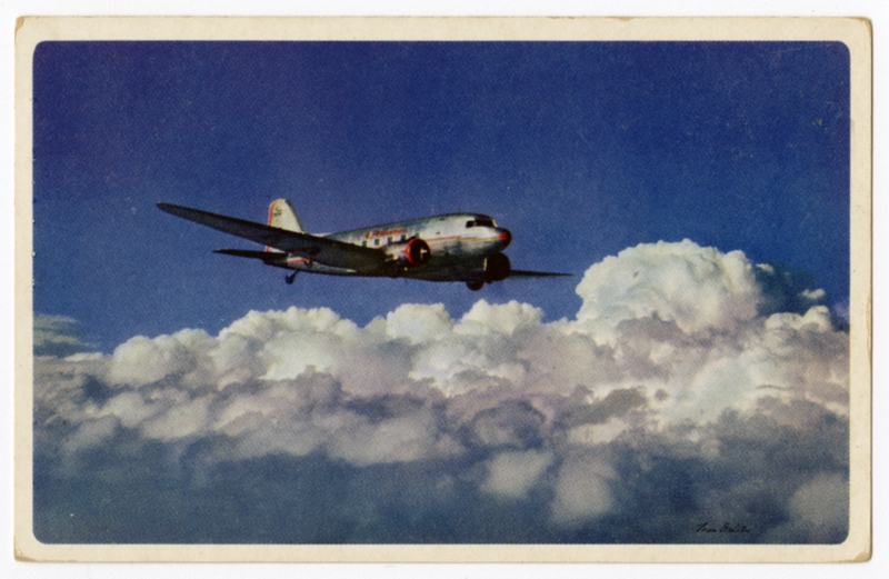Image: postcard: American Airlines