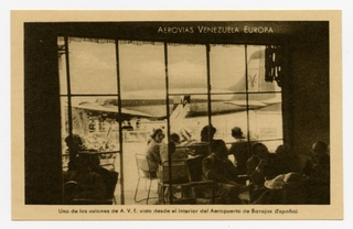 Image: postcard: Aerovias Venezuela Europa, Douglas