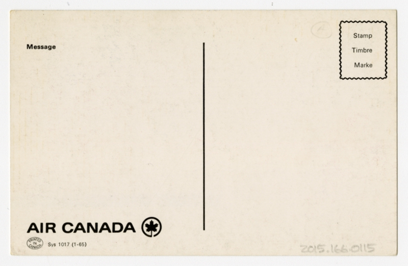 Image: postcard: Air Canada, Douglas DC-8