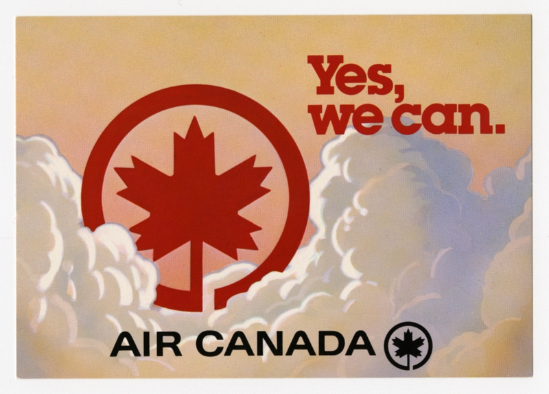 Image: postcard: Air Canada