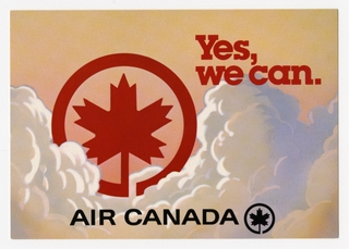 Image: postcard: Air Canada