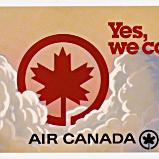 Image #1: postcard: Air Canada