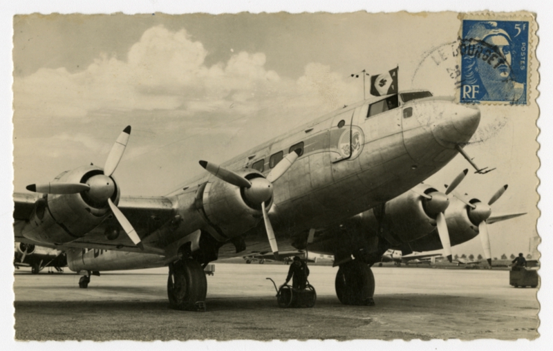 Image: postcard: Air France