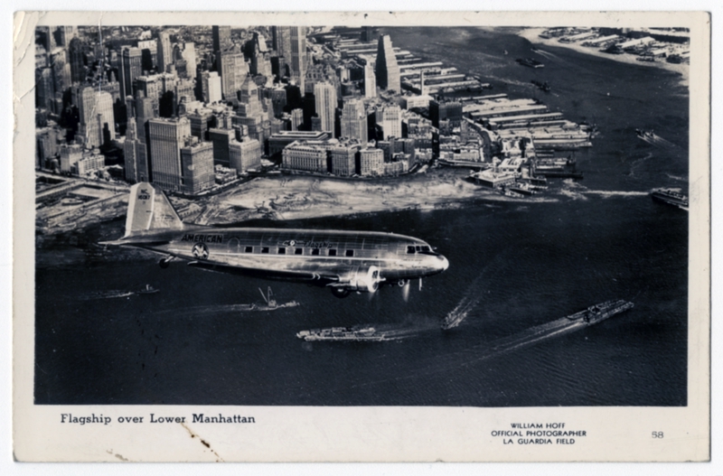 Image: postcard: American Airlines