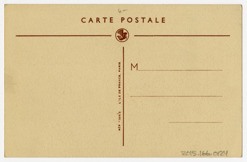 Image: postcard: Air France