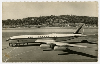 Image: postcard: Air France, Boeing 707-320