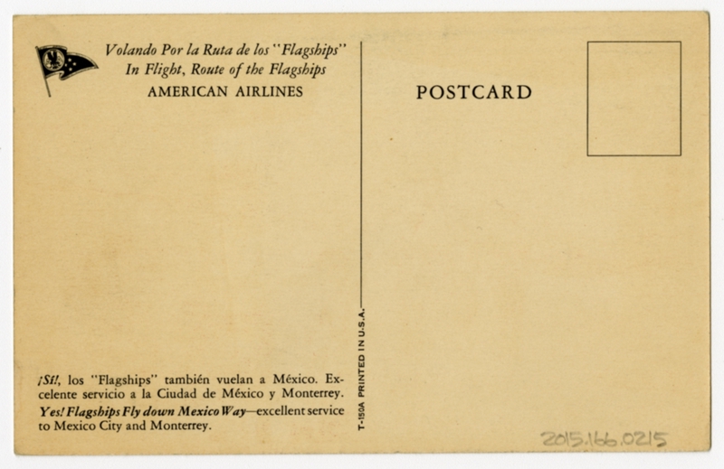 Image: postcard: American Airlines, Douglas DC-3