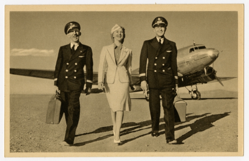 Image: postcard: American Airlines