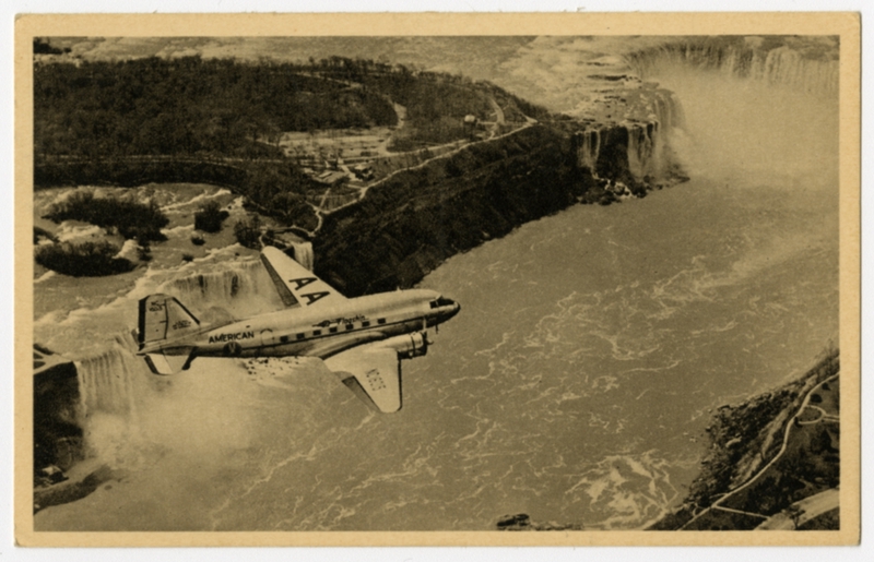Image: postcard: American Airlines