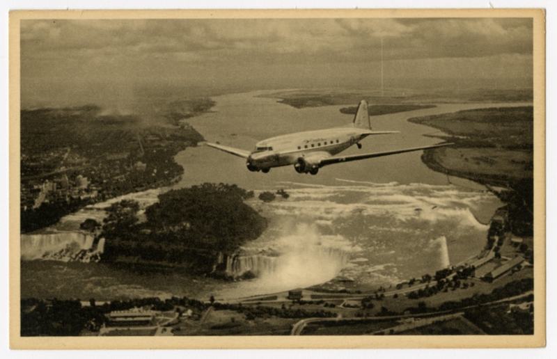 Image: postcard: American Airlines