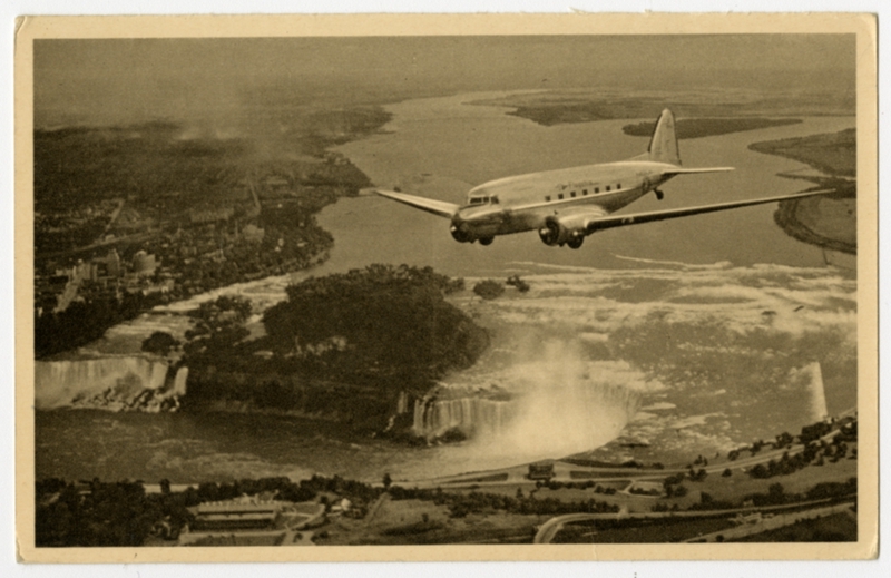 Image: postcard: American Airlines