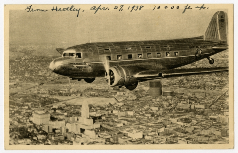 Image: postcard: American Airlines