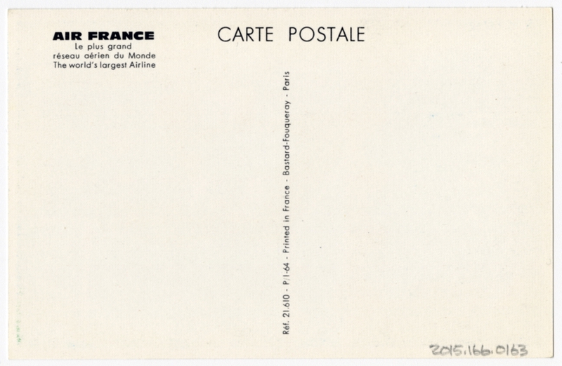 Image: postcard: Air France