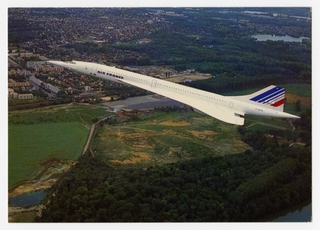 Image: postcard: Air France, Concorde