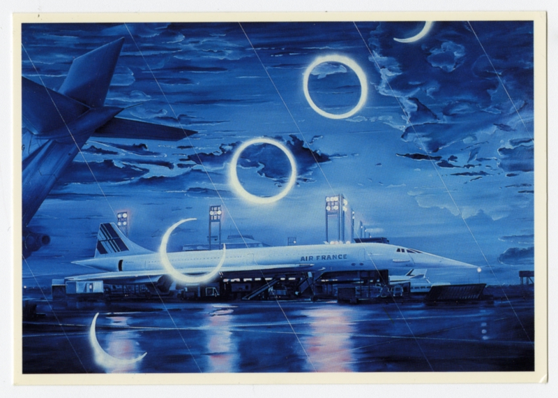 Image: postcard: Air France, Concorde