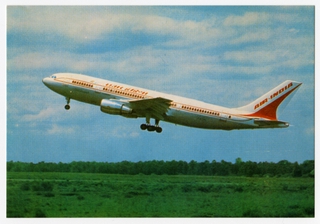 Image: postcard: Air India