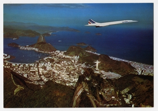 Image: postcard: Air France, Concorde