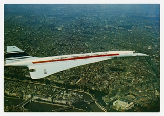 Image: postcard: British Aircraft Corporation, Sud Aviation France, Concorde 001