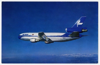 Image: postcard: Air Siam, McDonnell Douglas DC-10