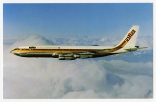 Image: postcard: Alia (Royal Jordanian Airlines), Boeing 707