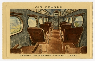 Image: postcard: Air France, Breguet - Wibault 283T