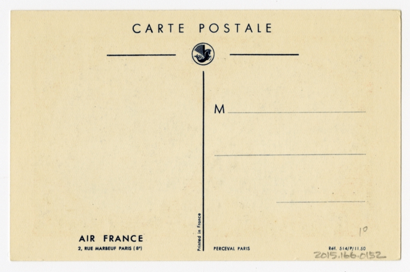 Image: postcard: Air France