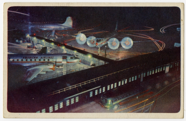 Postcard: American Airlines, Douglas DC-6, Convair