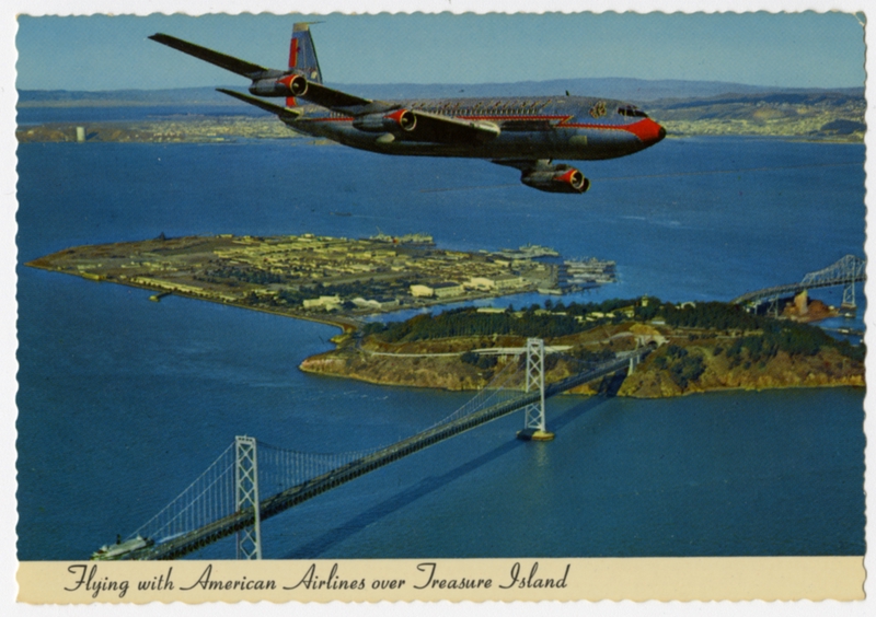Image: postcard: American Airlines